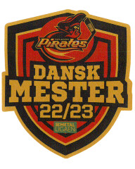 Klistermærke - Dansk Mester 22-23 (8 cm)